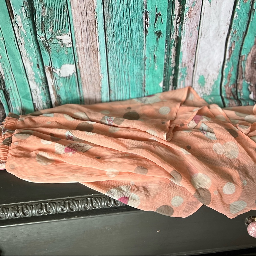 High-low Sheer skirt!